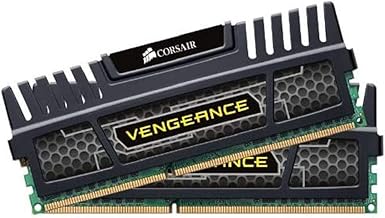 CMZ16GX3M2A1600C9 Vengeance 16GB (2x8GB) DDR3 1600 Mhz CL9 XMP Performance Desktop Memory Kit Black