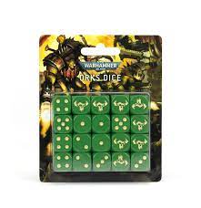 Warhammer 40000: Orks Dice