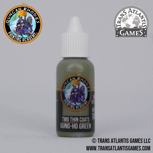 Two Thin Coats: Gung-Ho Green