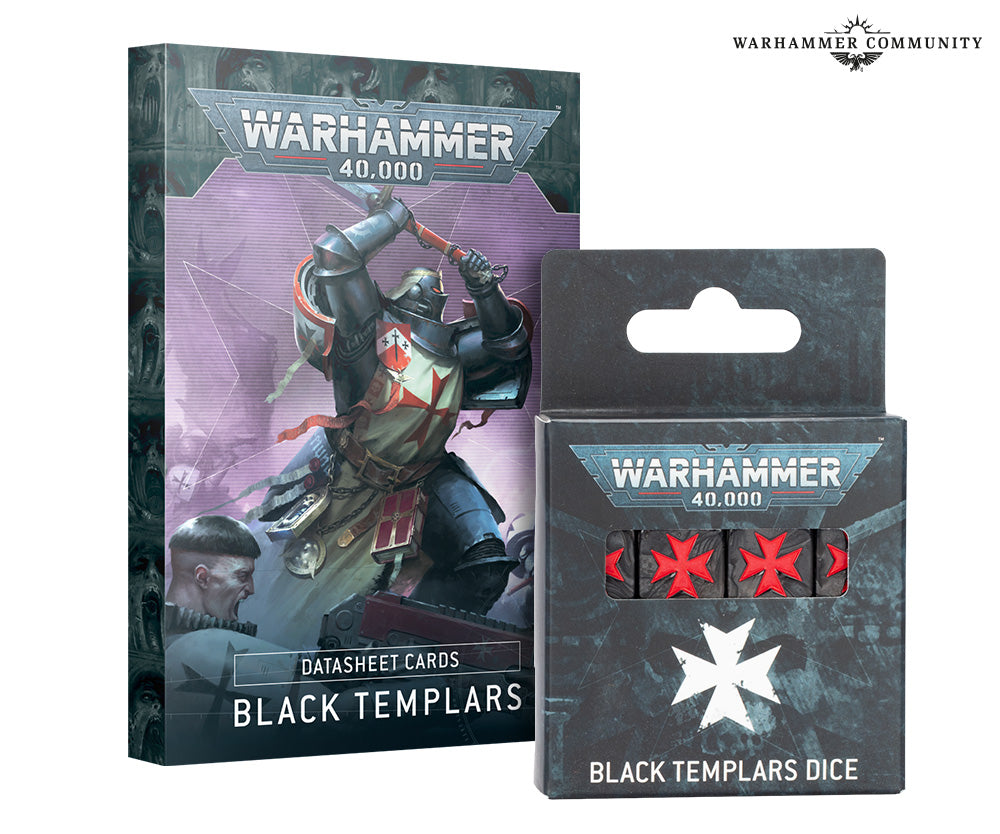 Black Templars Datasheet Cards
