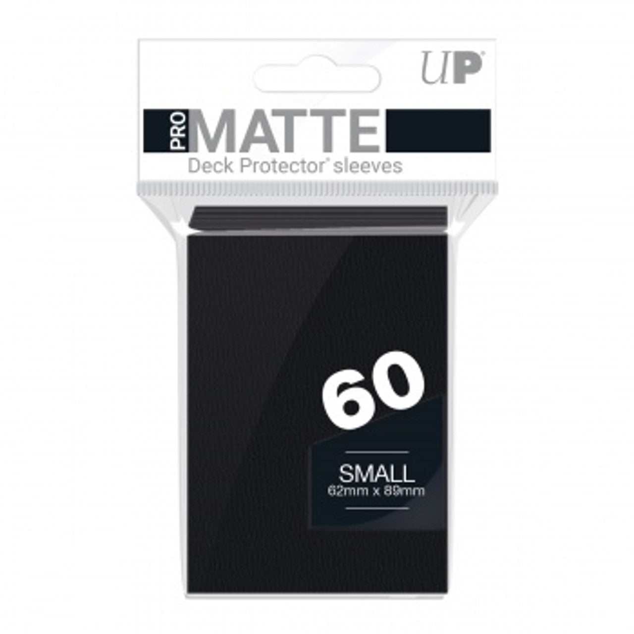 Ultra Pro - Small Pro Matte Card Sleeves 50pk - Black (EU)