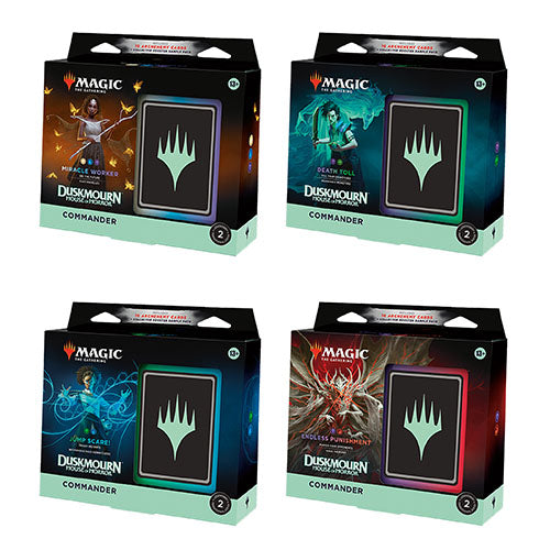 Magic: The Gathering - Duskmourn: House of Horrors Commander Deck (Death Toll/Jump Scare! Available)