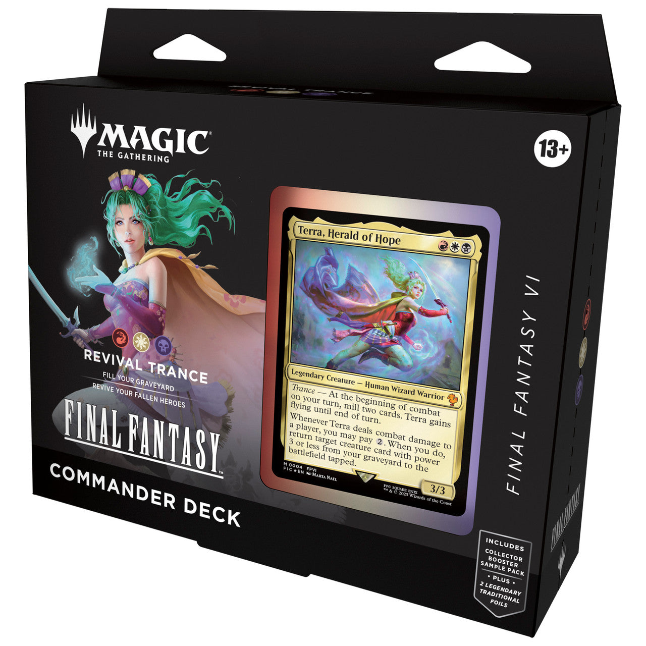Magic: The Gathering - Final Fantasy Revival Trance Commander Deck