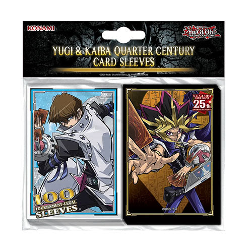 Yu-Gi-Oh! - Yugi & Kaiba Quarter Century Deck Sleeves (100 count)