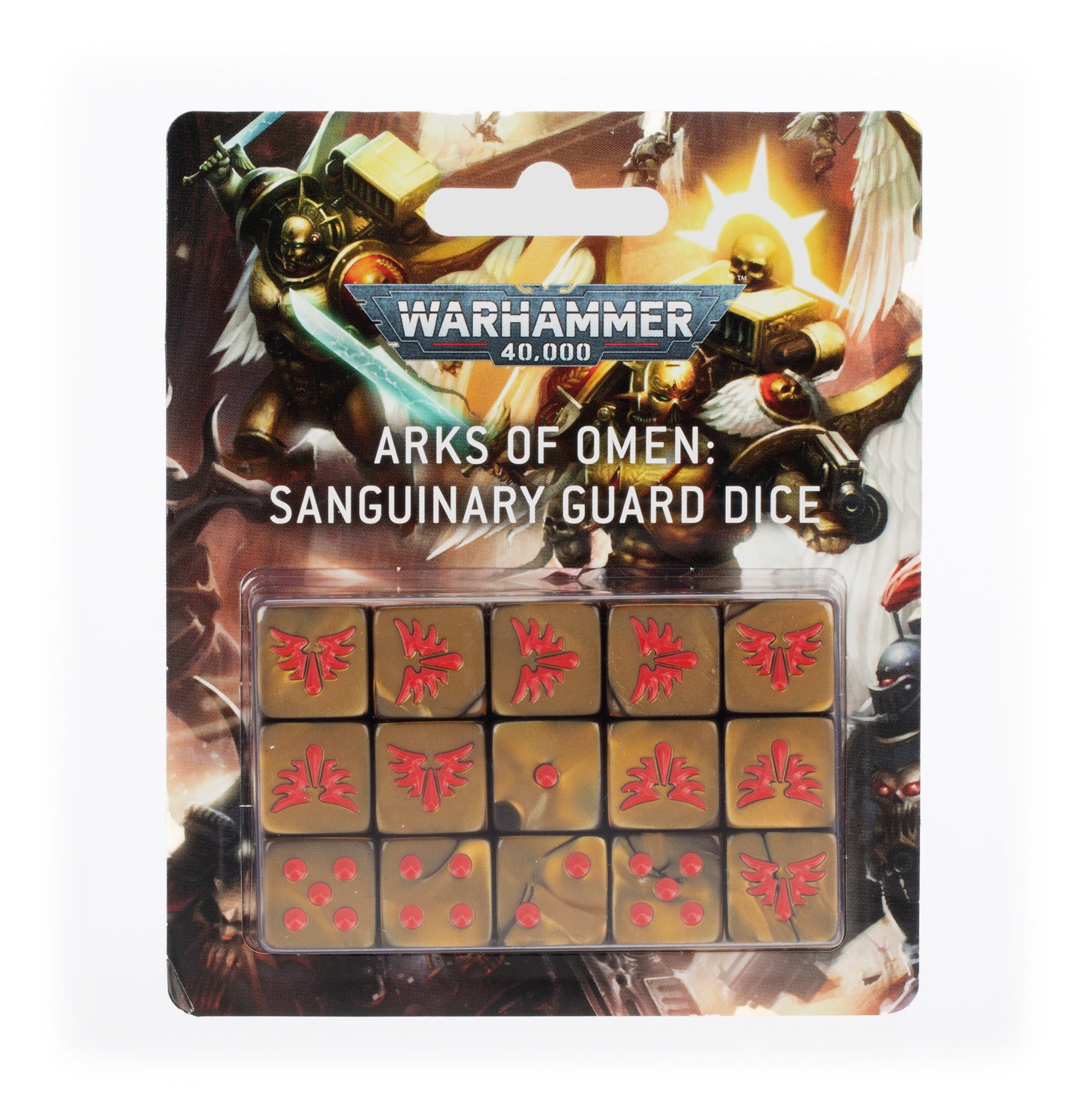 Arks of Omen Sanguinary Guard Dice Set