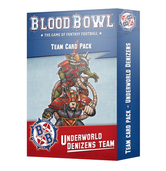 Blood Bowl Underwold Denizens Team Card Pack