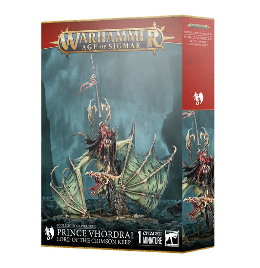 Soulblight Gravelords:PrinceVhordrai Lord of the Crimson Keep