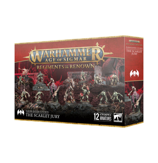 Age of Sigmar: Regiments of Renown: Flesh-Eater Courts-The Scarlet Jury