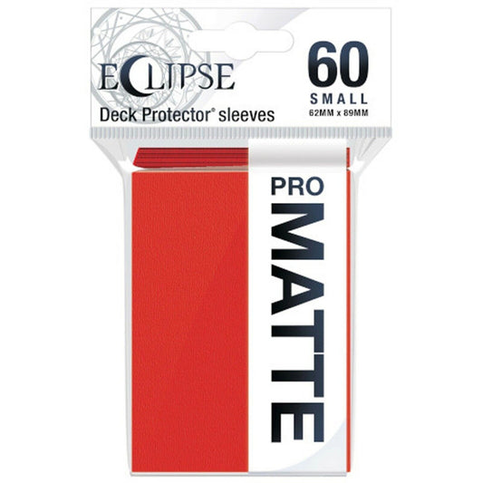 Ultra Pro - Eclipse Gloss Small Sleeves 60 Pack - Apple Red