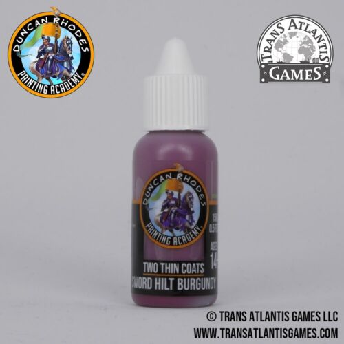 Two Thin Coats: Sword Hilt Burgundy