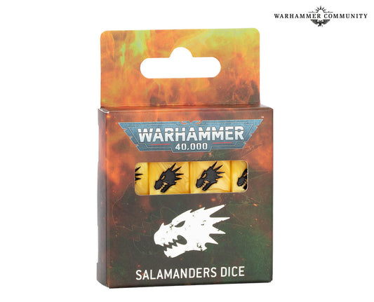 Salamanders Dice Set