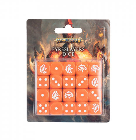 Age Of Sigmar: Fyreslayers Dice